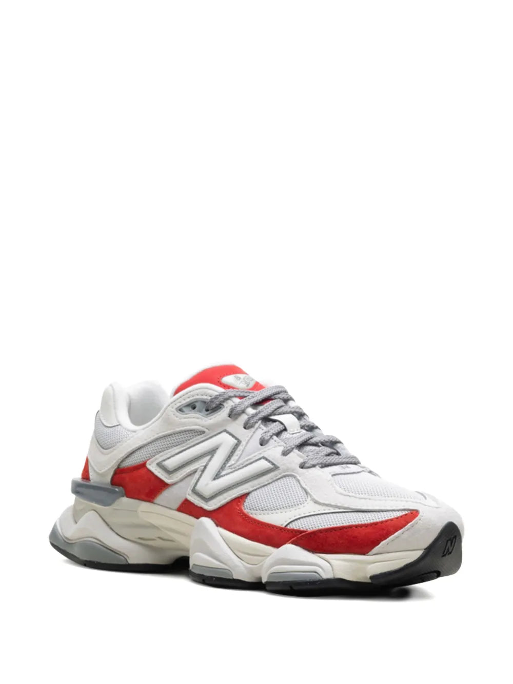 New Balance 9060 White/Red Sneakers