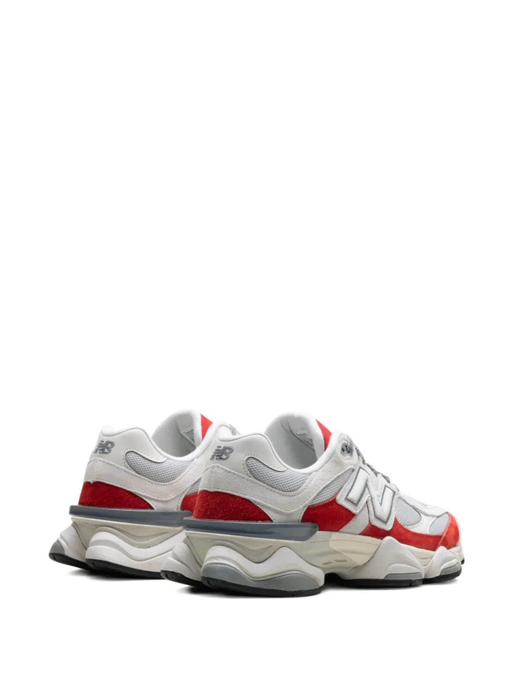 New Balance 9060 White/Red Sneakers