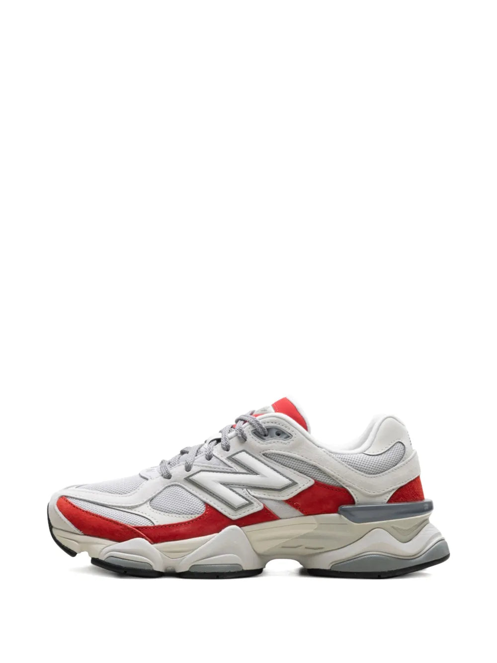New Balance 9060 White/Red Sneakers