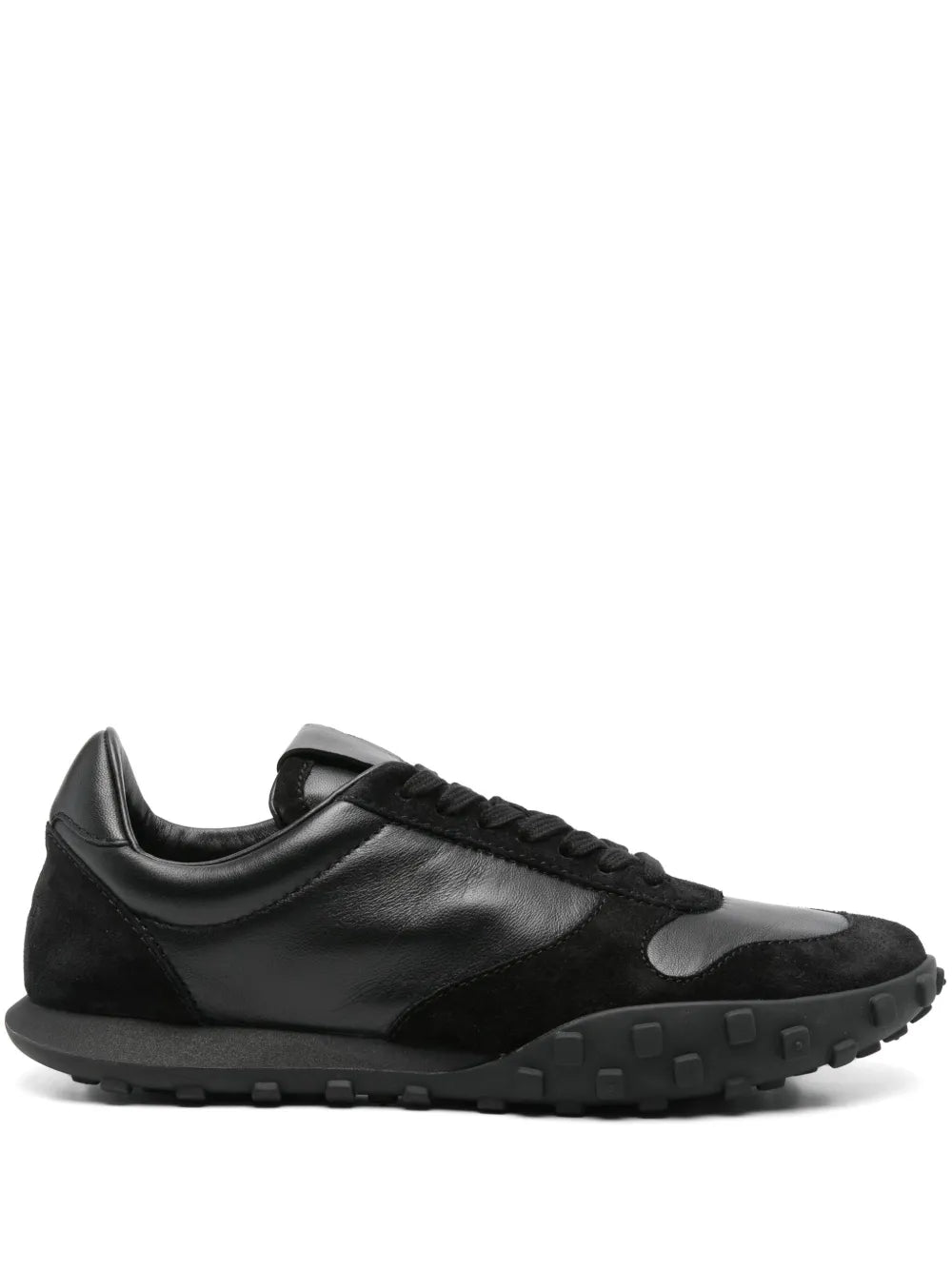 Jil Sander Leather Lace-Up Sneakers