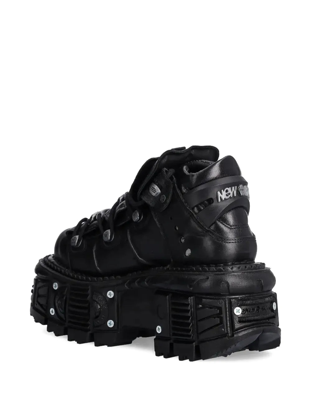 New Rock Lace-Up Platform Sneakers