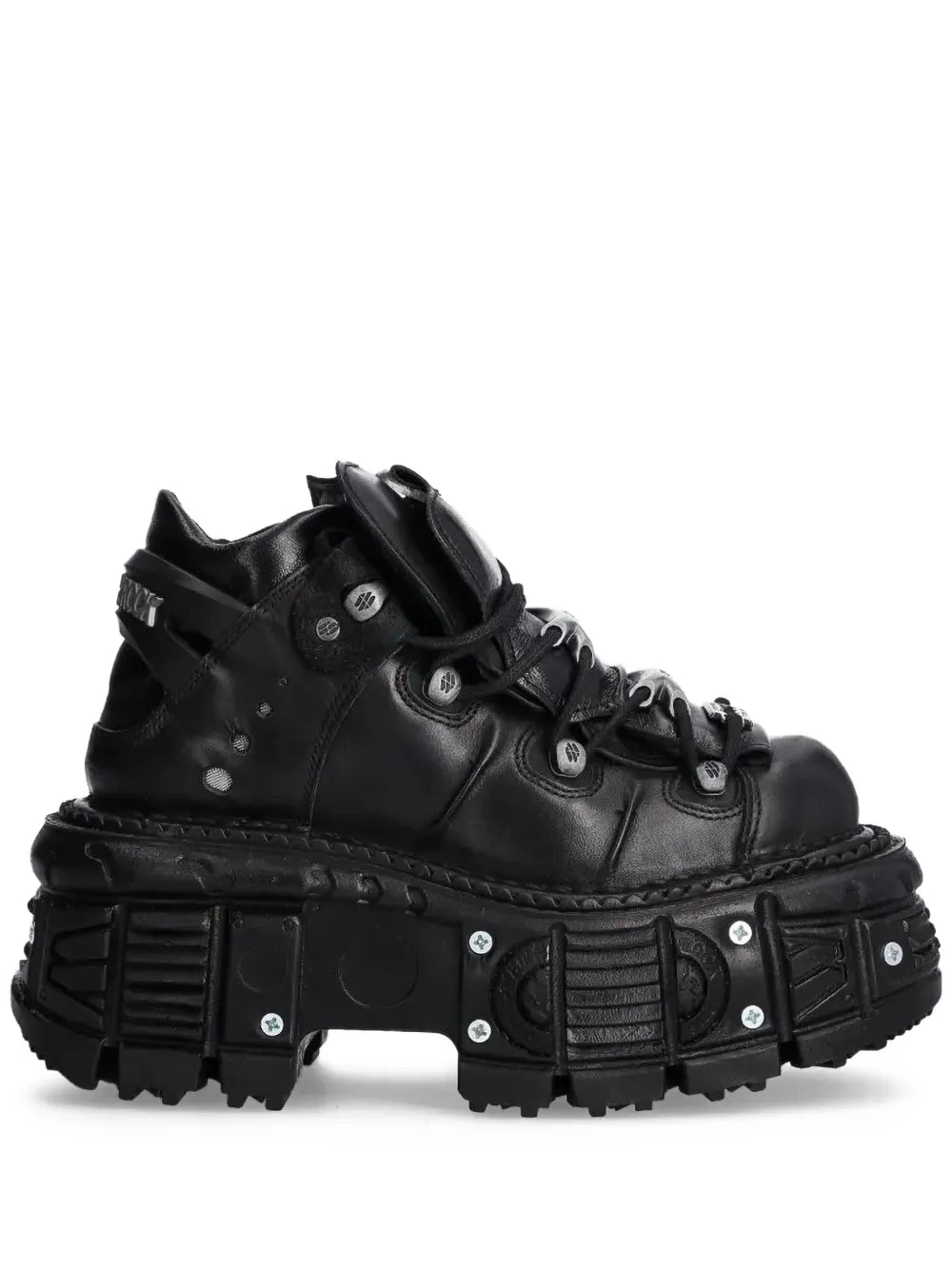 New Rock Lace-Up Platform Sneakers