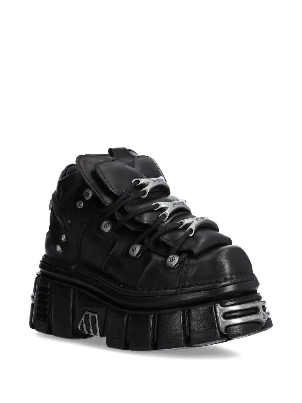 New Rock Lace-Up Platform Sneakers