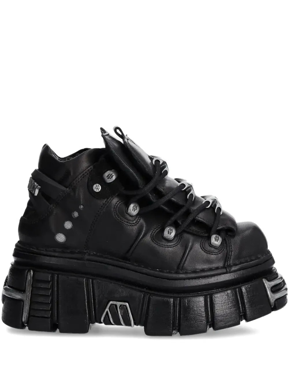 New Rock Lace-Up Platform Sneakers