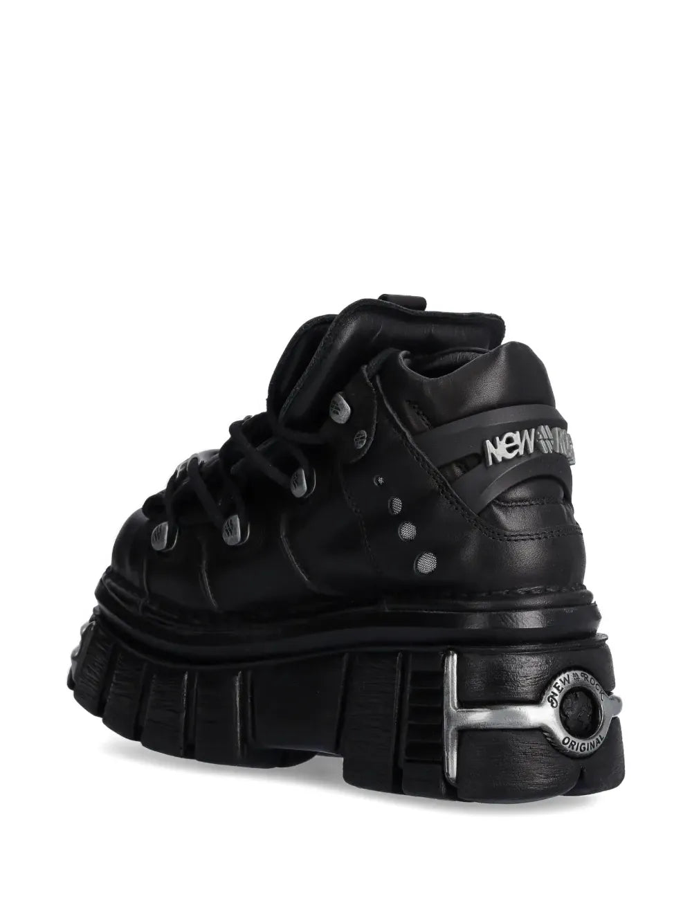 New Rock Lace-Up Platform Sneakers