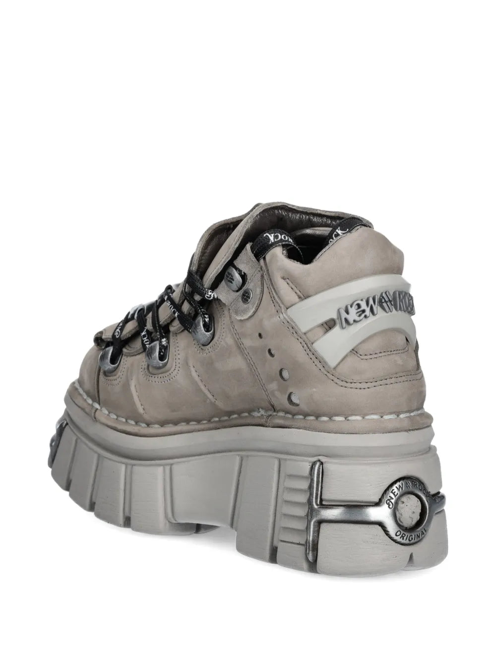 New Rock Lace-Up Platform Sneakers