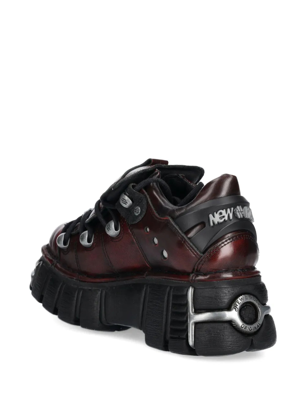 New Rock M-120N-C67 Metallic-Detail Platform Sneakers