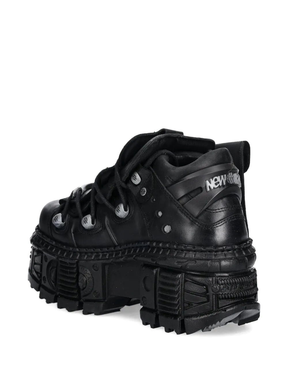 New Rock Pocket-Detail Platform Sneakers