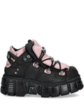 New Rock M-106-C26 Lace-Up Chunky Sole Trainers