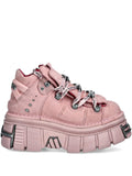 New Rock M-106-C158 Lace-Up Platform Trainers