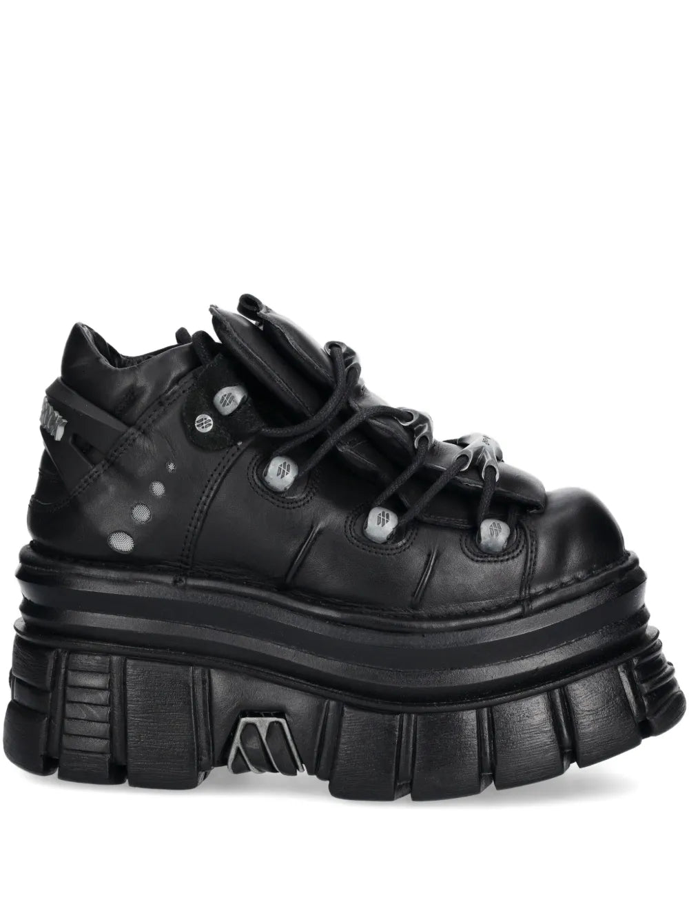 New Rock Platform Lace-Up Trainers