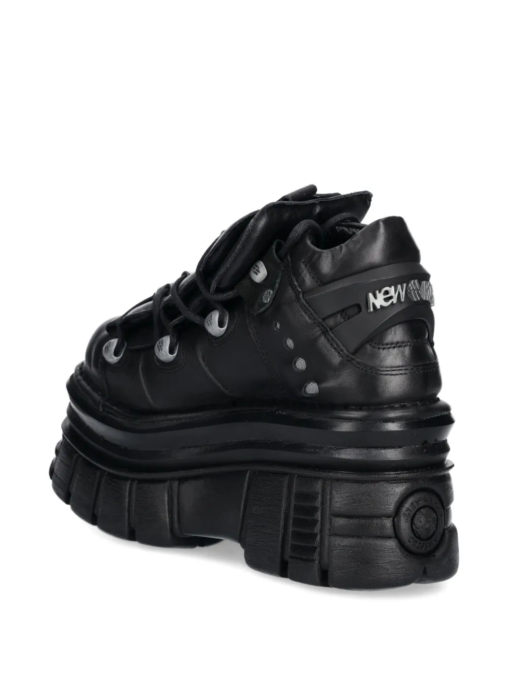 New Rock Platform Lace-Up Trainers