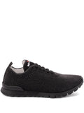 Kiton Knitted Lace-Up Sneakers