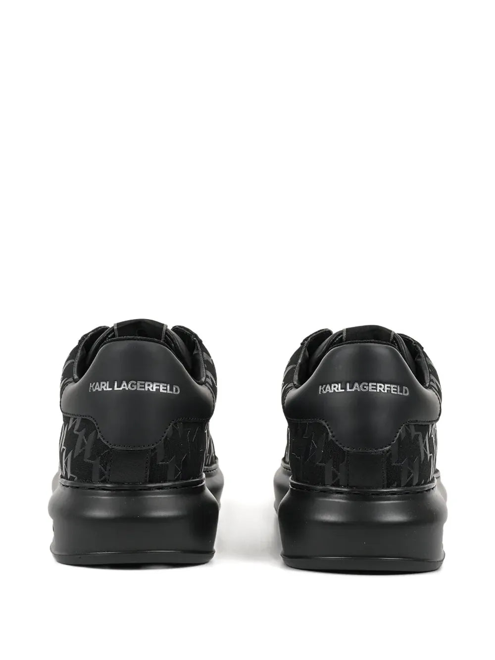 Karl Lagerfeld Monogram Platform Sneakers