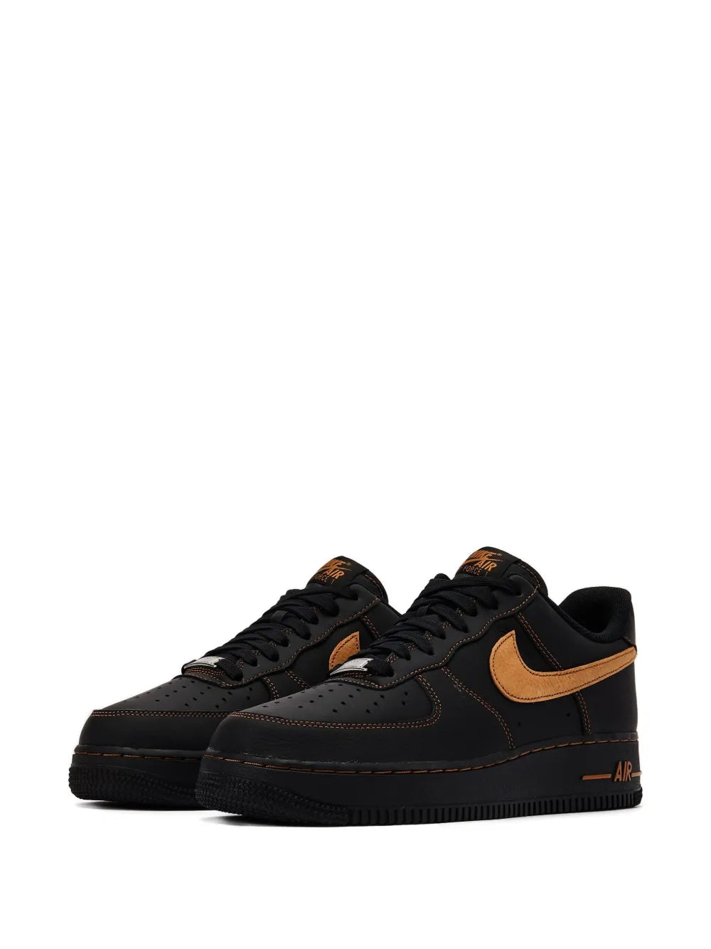 Nike Air Force 1 Low 07 Lv8 Black Desert Ochre Sneakers
