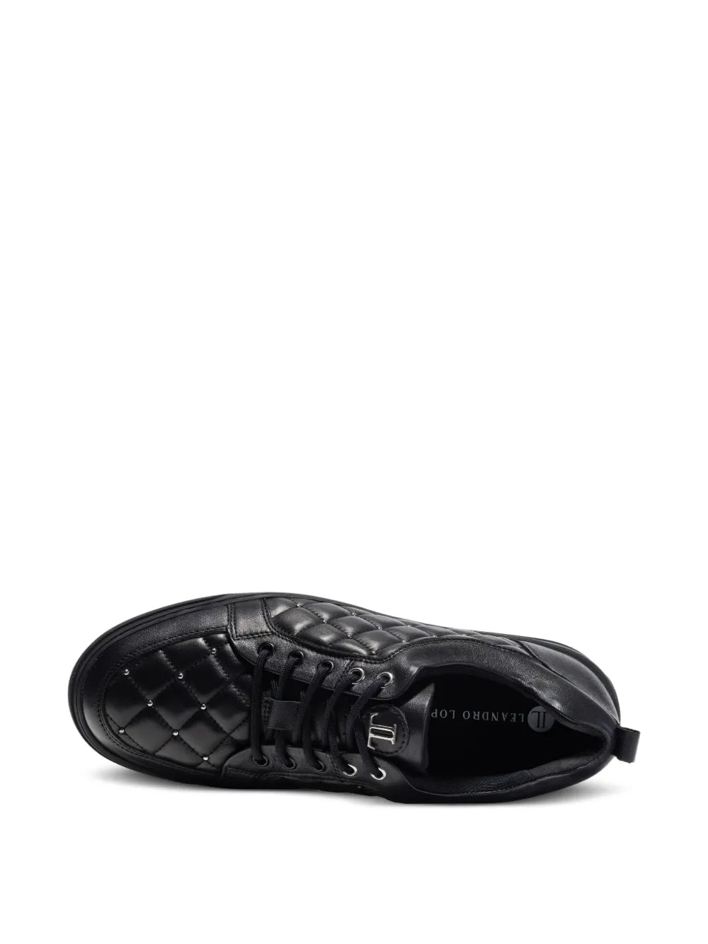 Leandro Lopes Ezio Quilted-Pattern Sneakers