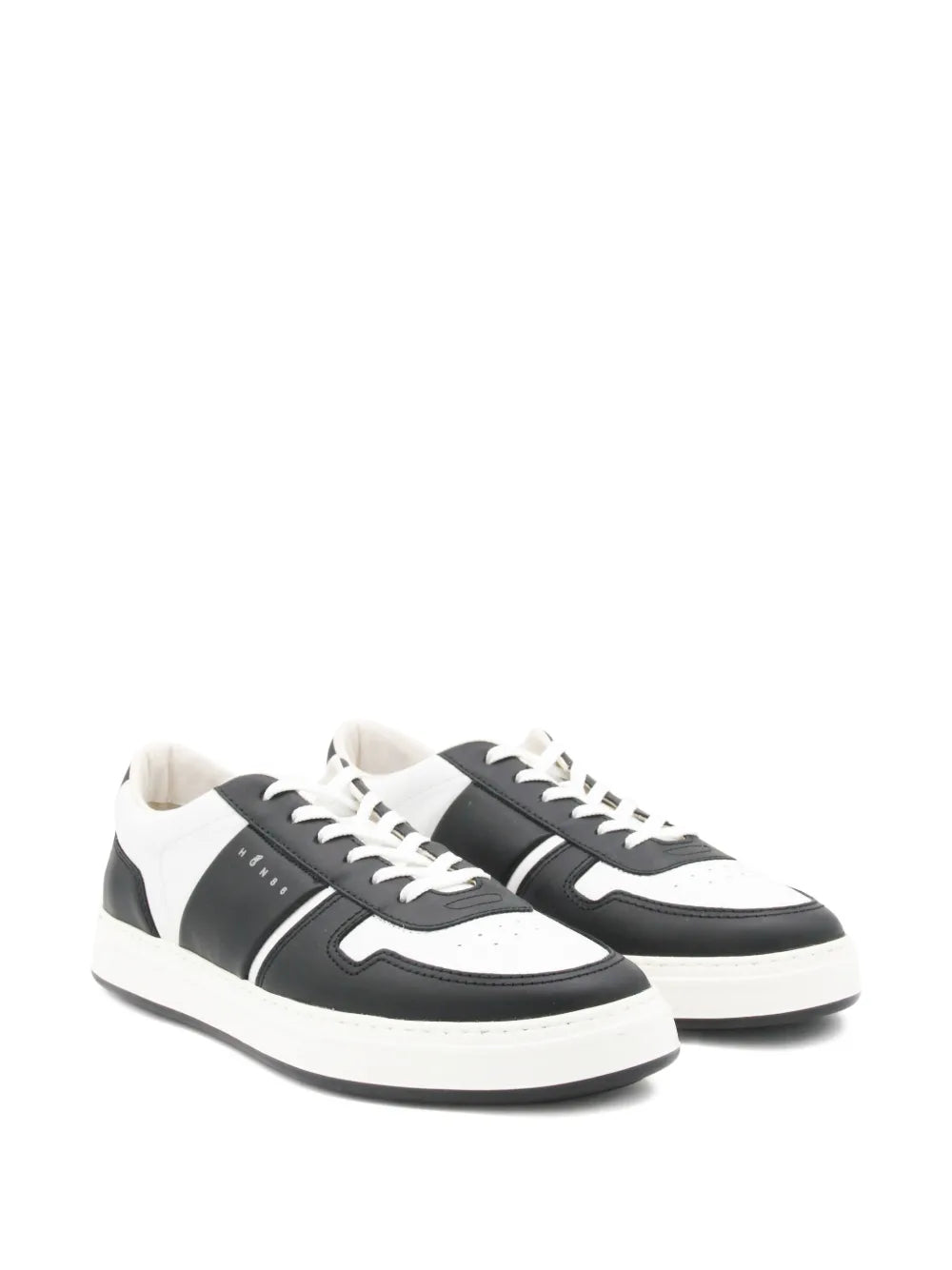 Hogan Leather Panelled Sneakers