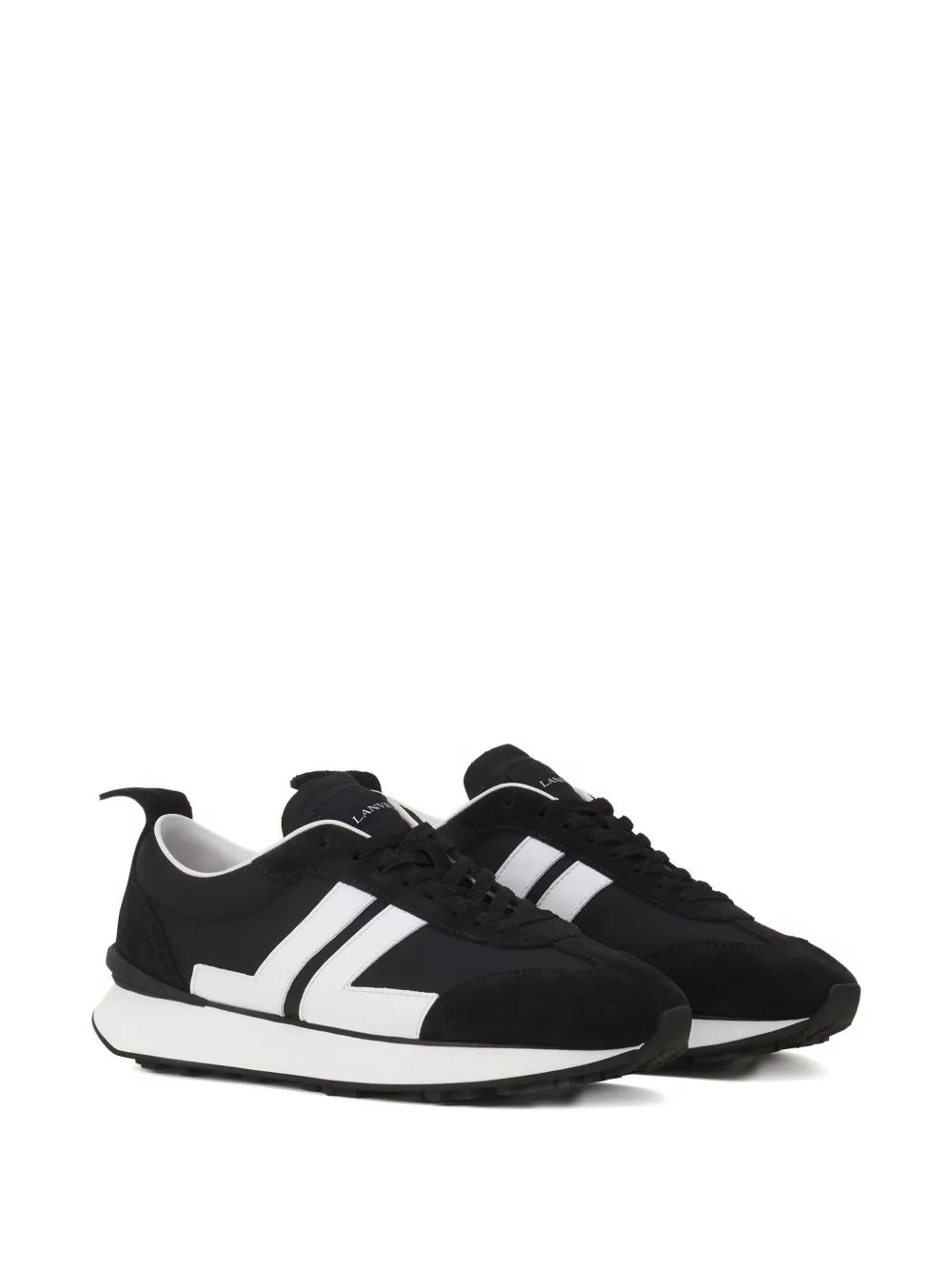 Lanvin Bumper Stripe-Panel Sneakers