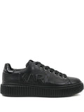 Karl Lagerfeld Embossed Logo Platform Sneakers