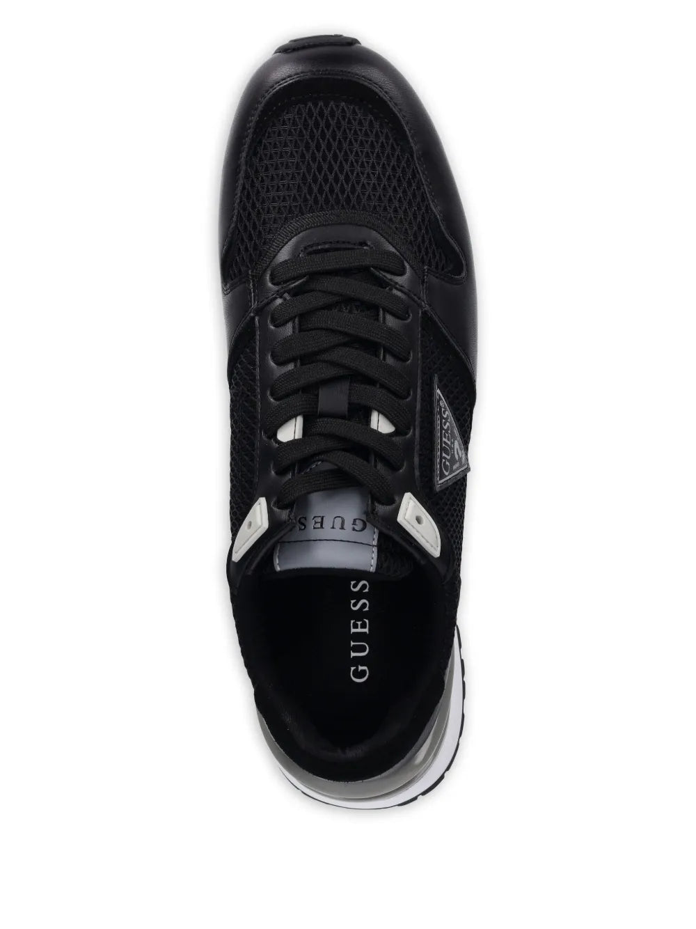 Guess Usa Logo-Patch Lace-Up Sneakers