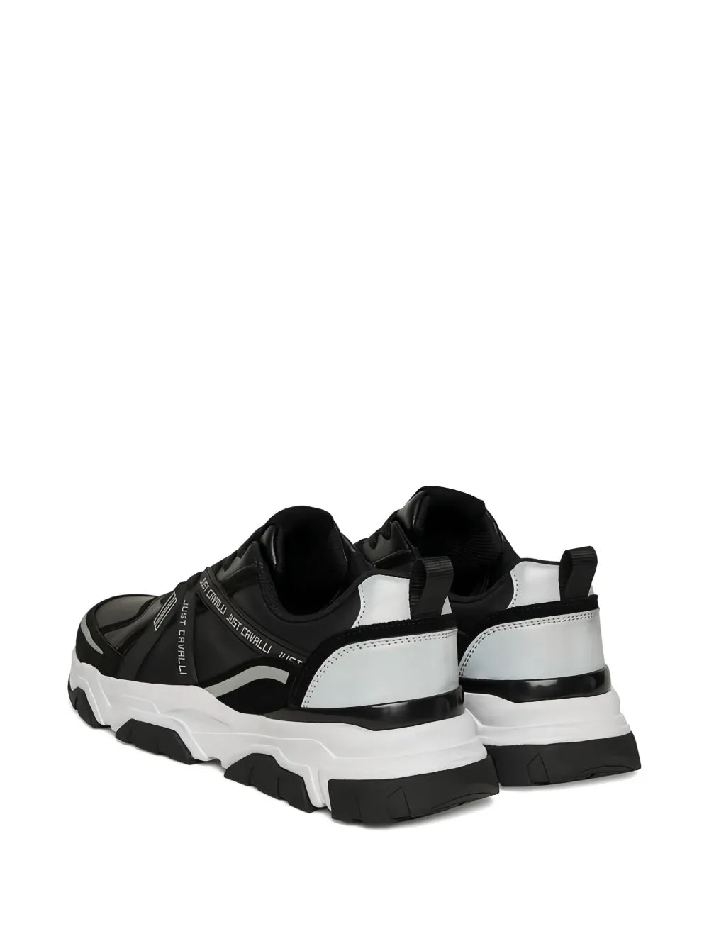Just Cavalli Logo-Print Sneakers