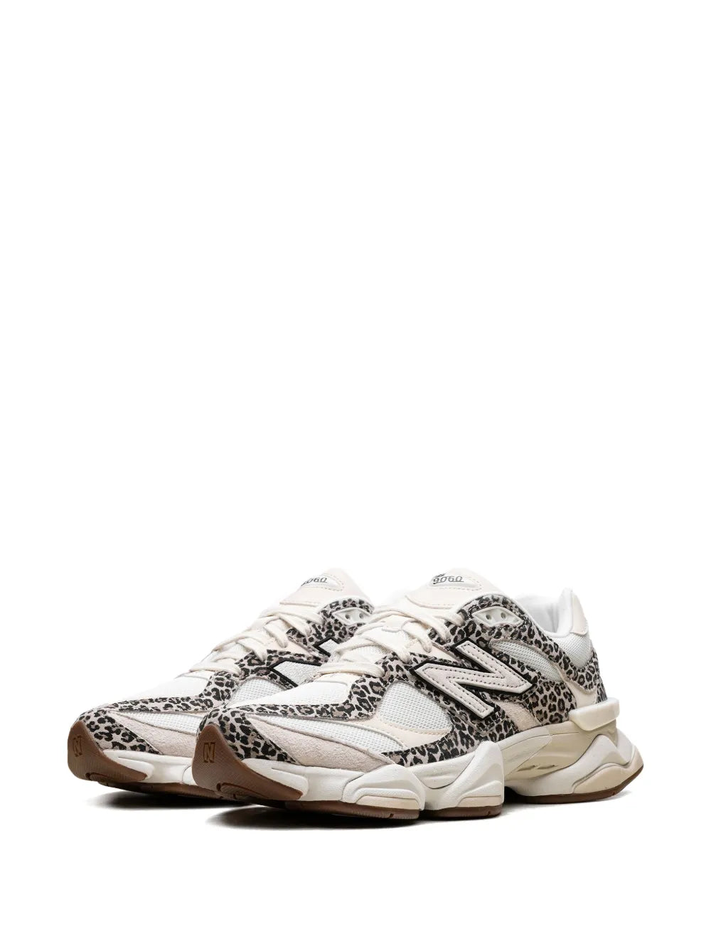 New Balance 9060 Brown/White Sneakers