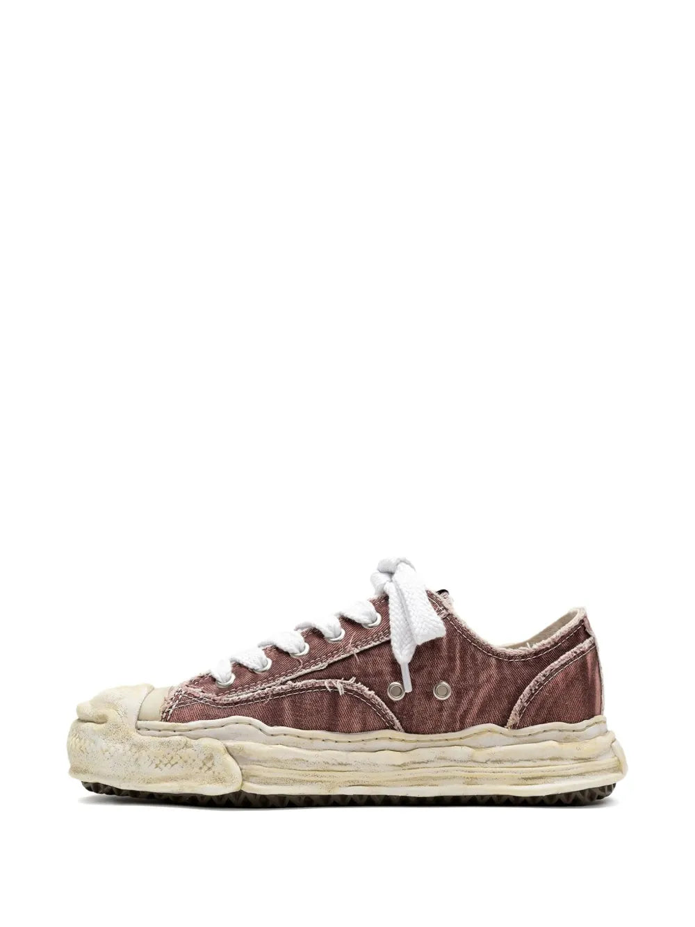 Maison Mihara Yasuhiro Hank Blached Washed Low-Top Sneakers