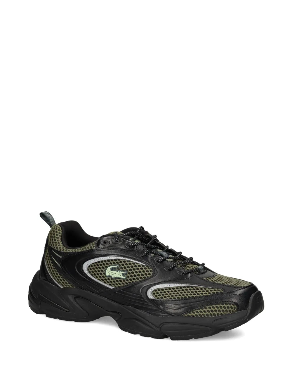 Lacoste Mesh-Panelled Sneakers