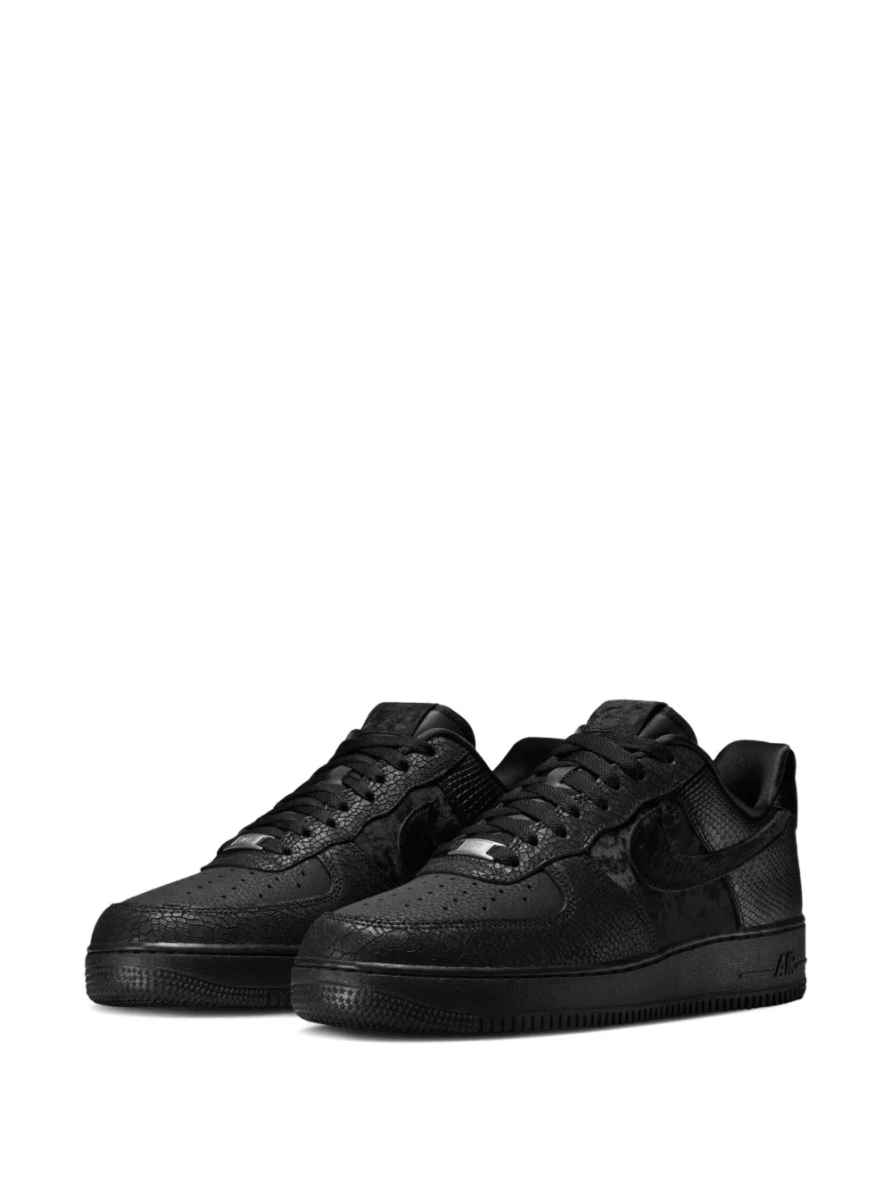 Nike Air Force 1 07 Lx 3X Celebration Triple Black Sneakers