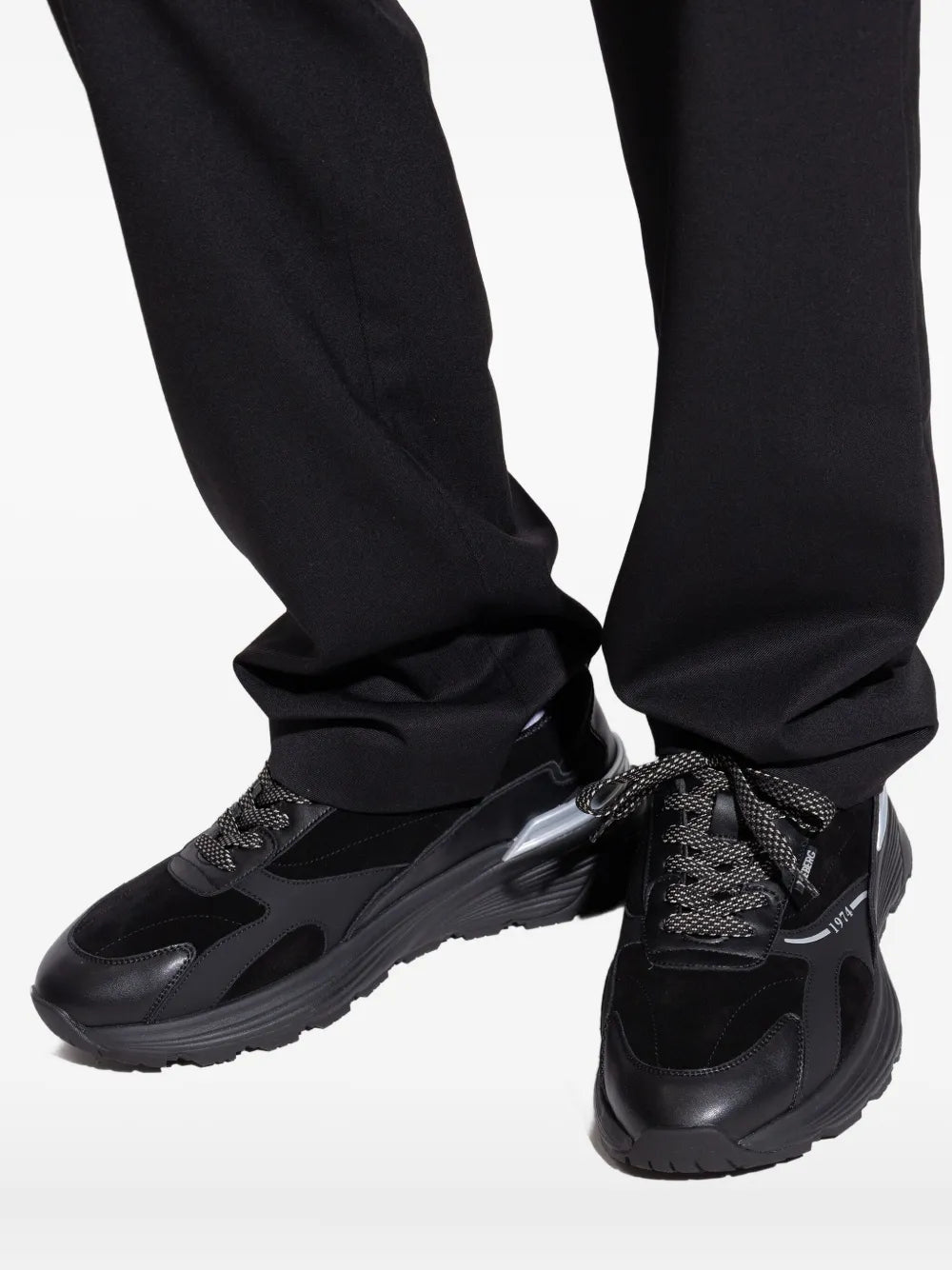 Iceberg Panelled Lace-Up Sneakers