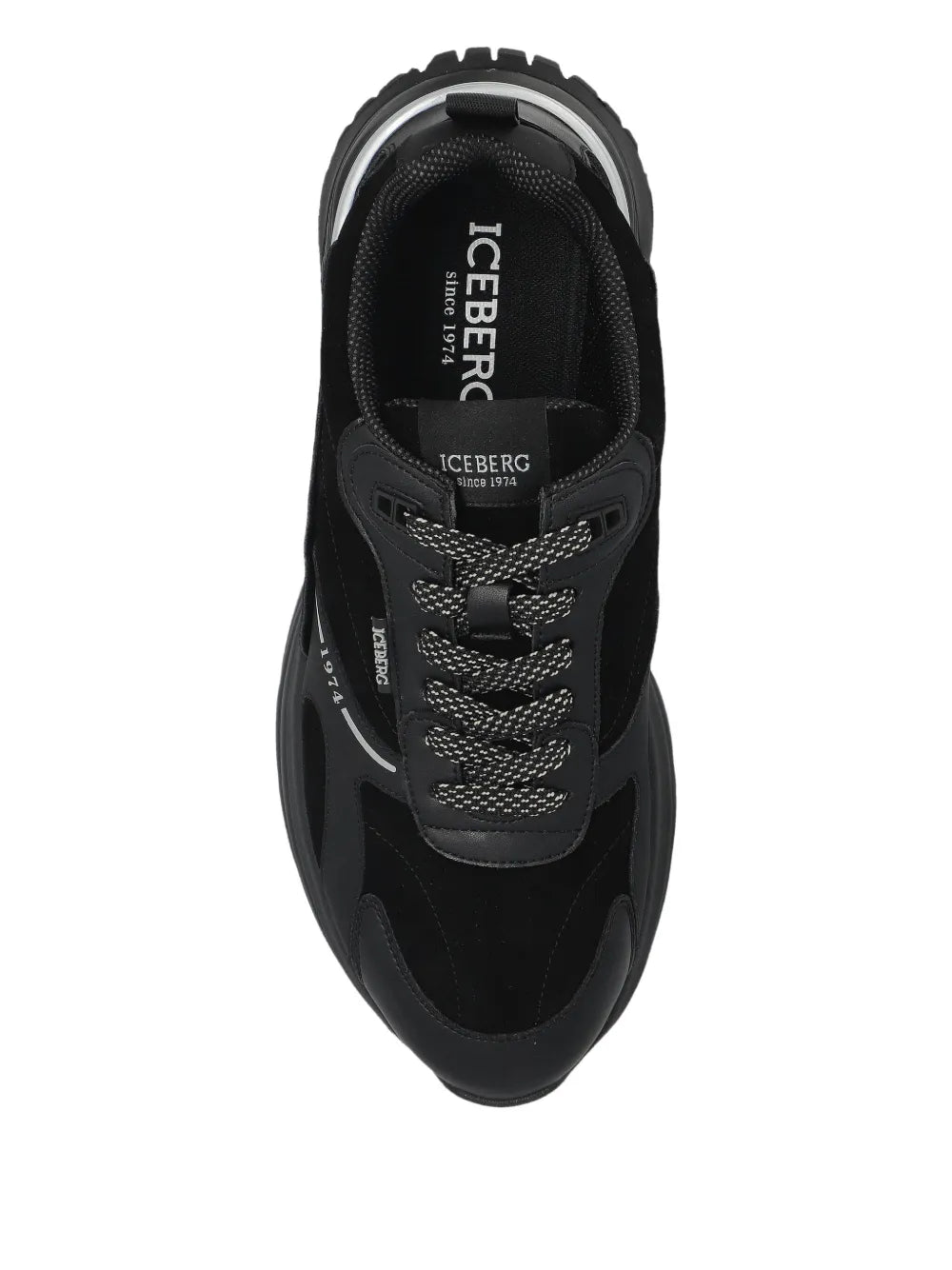 Iceberg Panelled Lace-Up Sneakers