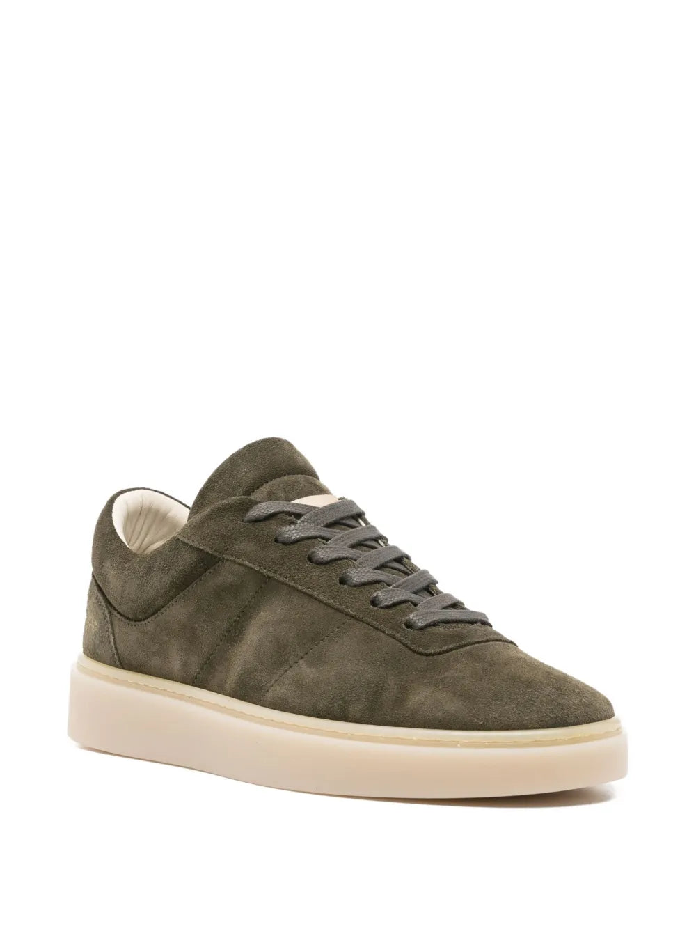 Low Brand Suede Lace-Up Sneakers