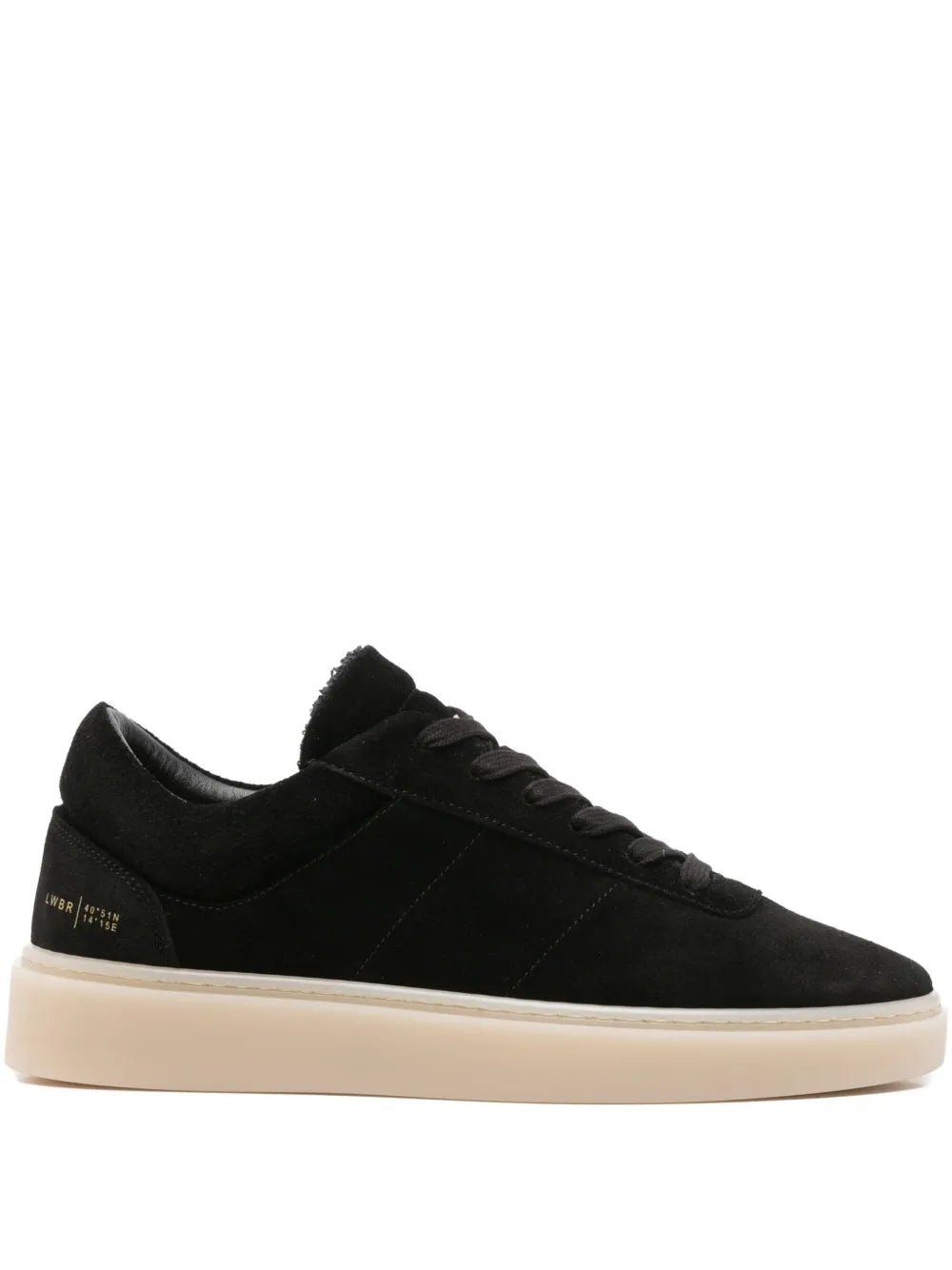 Low Brand Suede Lace-Up Sneakers