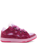 Lanvin Curb Lace-Up Sneakers