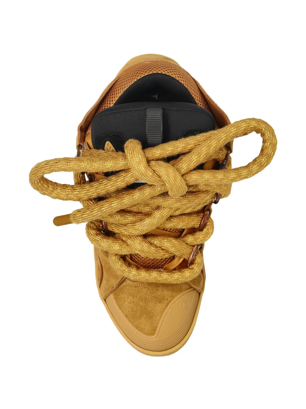 Lanvin Knotted Lace-Up Sneakers
