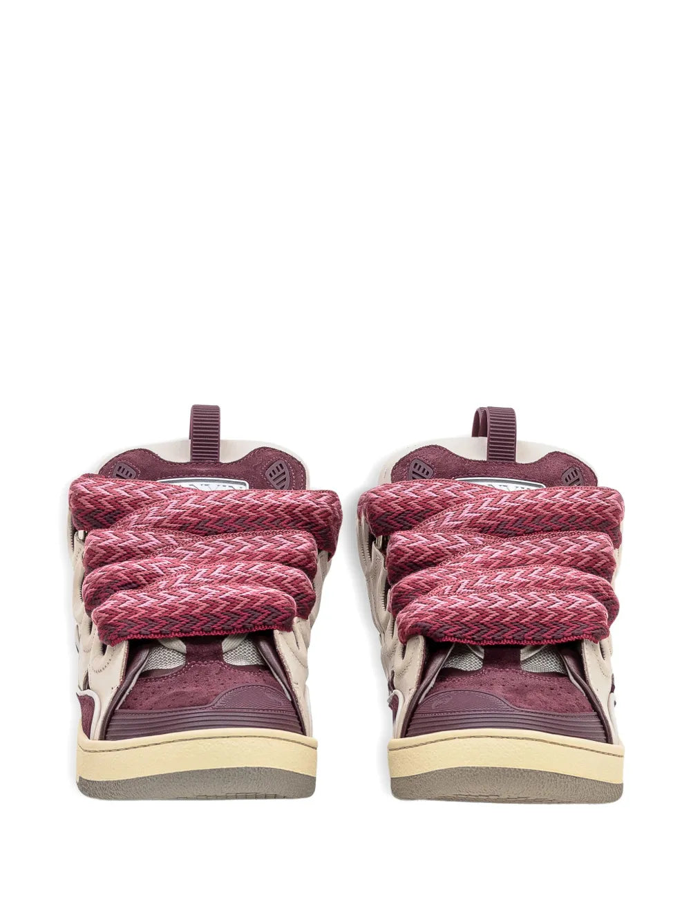 Lanvin Curb Lace-Up Sneakers