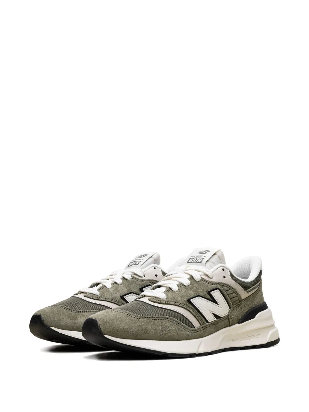 New Balance 997R Logo-Patch Sneakers