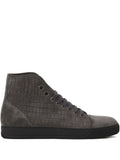Lanvin Textured High-Top Sneakers