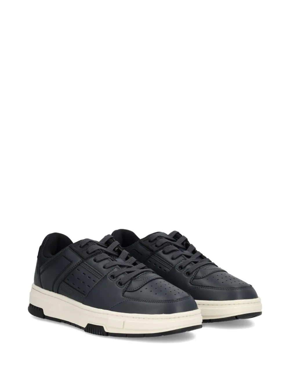 Hugo Round-Toe Sneakers