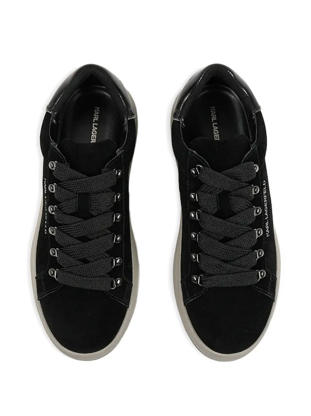 Karl Lagerfeld Kapri Lug Lace-Up Logo Sneakers