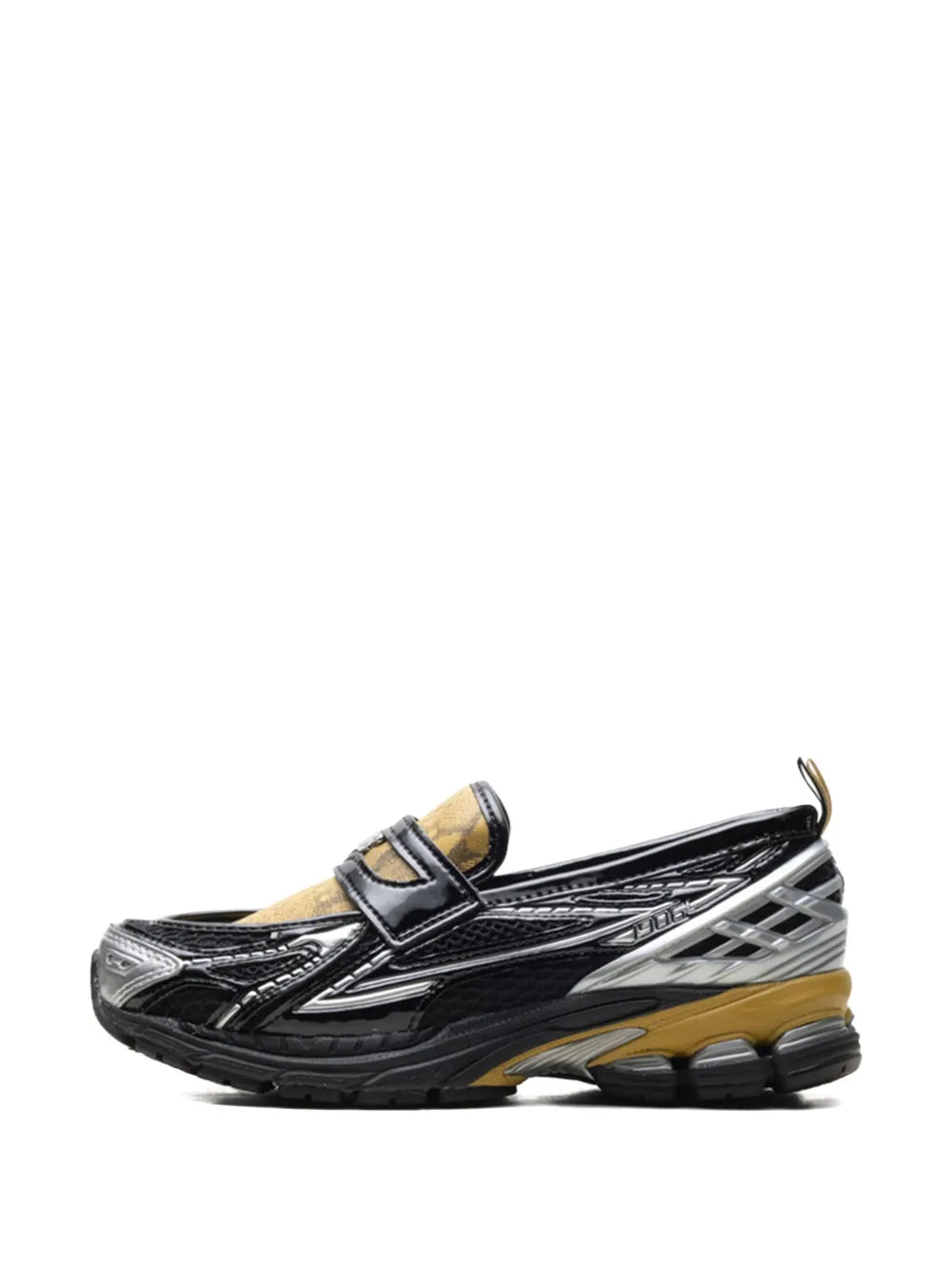 New Balance X Ganni 1906L Snake-Print Sneakers