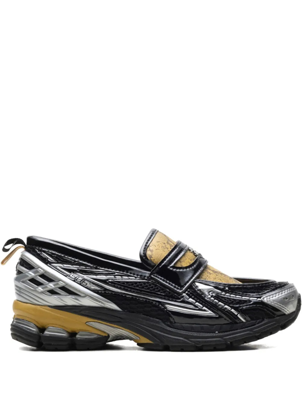 New Balance X Ganni 1906L Snake-Print Sneakers