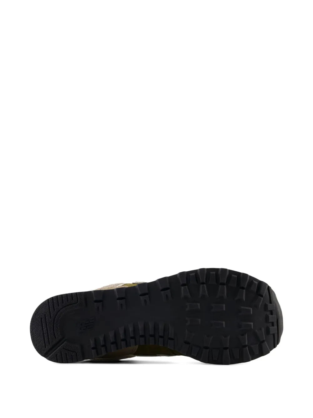 New Balance 574 Lace-Up Suede-Panelled Sneakers