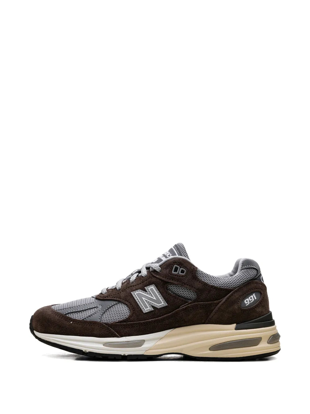 New Balance 991V2 Logo-Patch Sneakers
