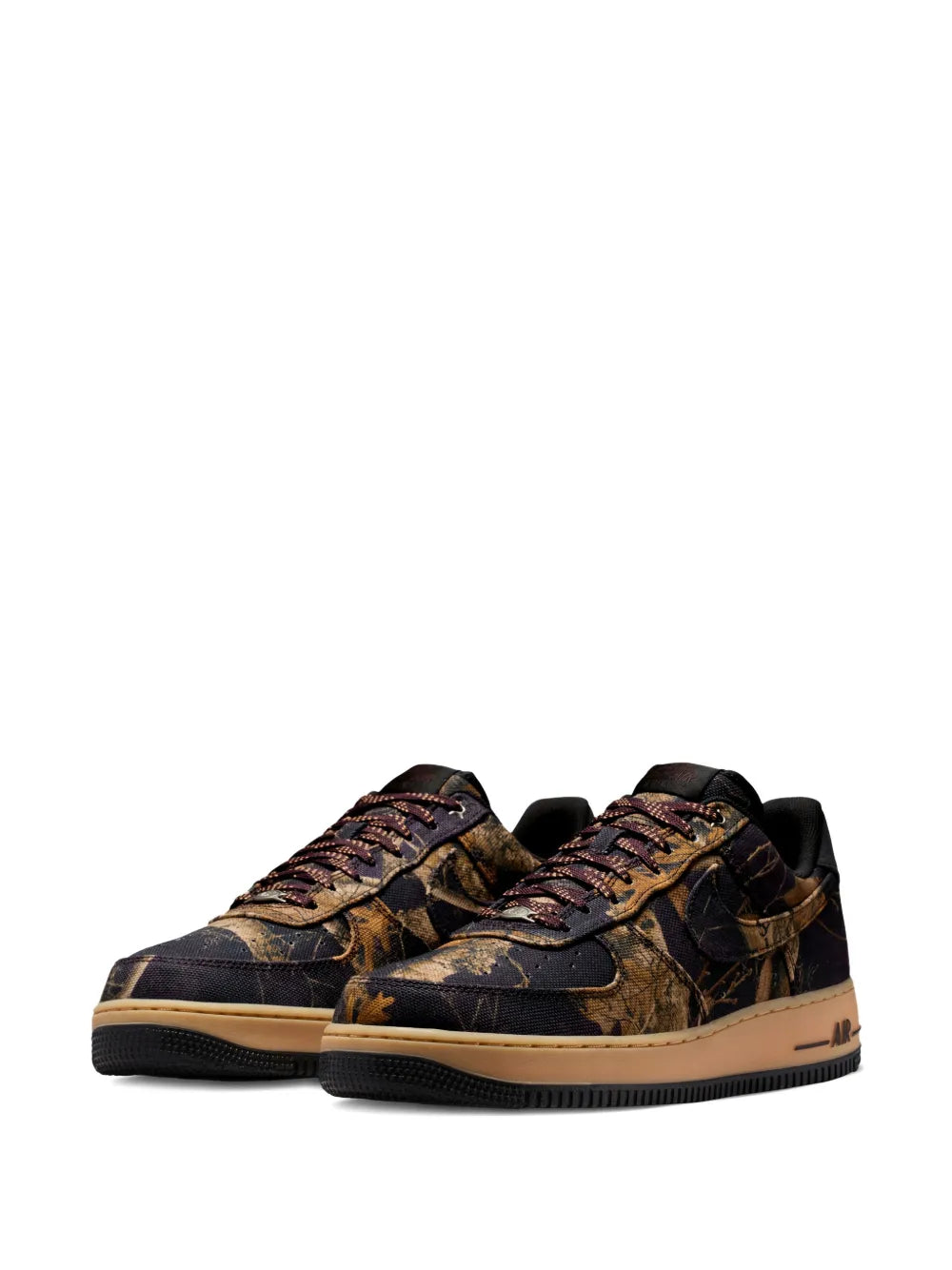 Nike Air Force 1 07 Real Tree Lace-Up Fastening Sneakers